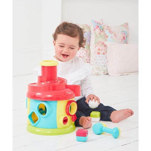 Toy Early Learning Center Twist & Turn House-Wide Assortment Of Learning Games & Activities, Ideal For Babies & Toddlers - Image 2