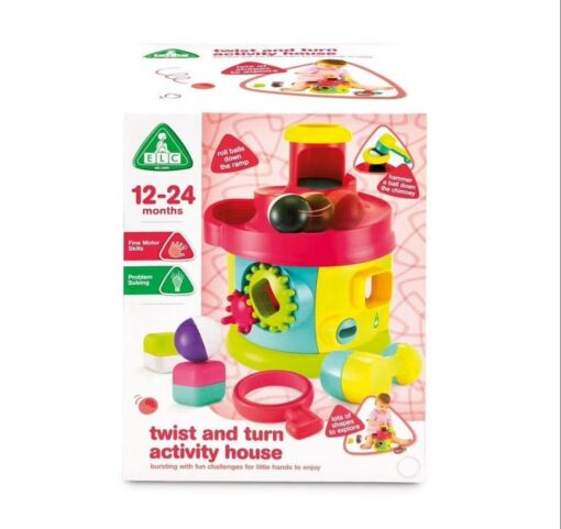 Toy Early Learning Center Twist & Turn House-Wide Assortment Of Learning Games & Activities, Ideal For Babies & Toddlers - Image 5
