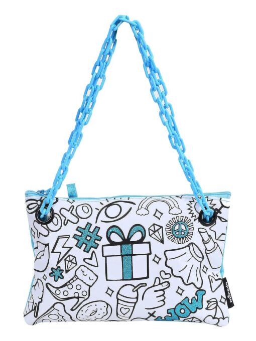 Mirada Color Your Own Funky Purse - Image 5