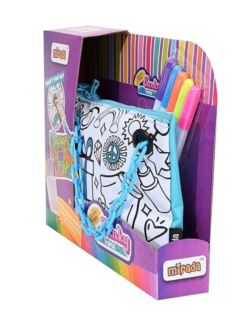 Mirada Color Your Own Funky Purse - Image 7
