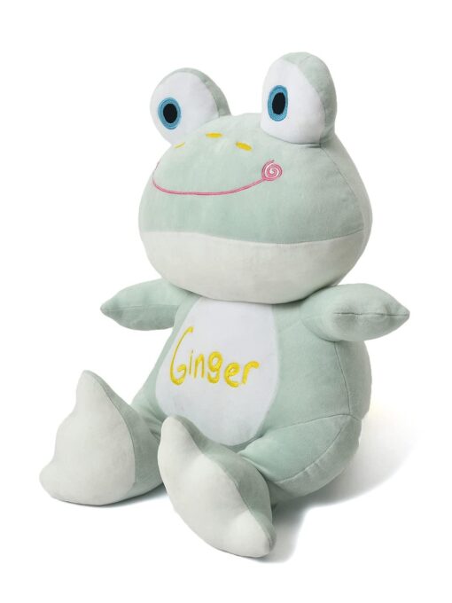 Mi Arcus Ginger Frog Soft Toy for Kids - Plush Cute  Long Size Animal Stuffed Frog Bunny Teddy Birthday Gift for Baby - Image 3