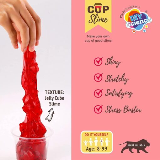 Diy Science Watermelon Jelly Slime Kit For Kids - Scented Glue with Activator Gel - Slime Making Kit for Boys and Girls 8+ Years - Image 4