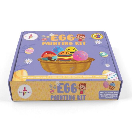 Kalakaram Resin Egg Painting Kit