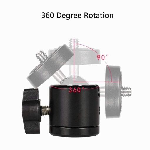 Tripod Lattoo 360 Degree Rotational Ball Head - Image 3