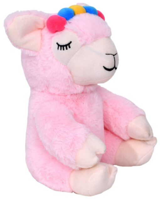 Mirada Cute Pink Llama Coin Bank Soft Toy, Best Gift for Girls & Kids, Stuffed Plush Animal Money Bank & Piggy Bank, Ideal for Birthdays & Special Occasions For Kids & Toddler - Image 2