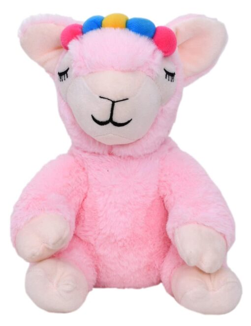 Mirada Cute Pink Llama Coin Bank Soft Toy, Best Gift for Girls & Kids, Stuffed Plush Animal Money Bank & Piggy Bank, Ideal for Birthdays & Special Occasions For Kids & Toddler - Image 4