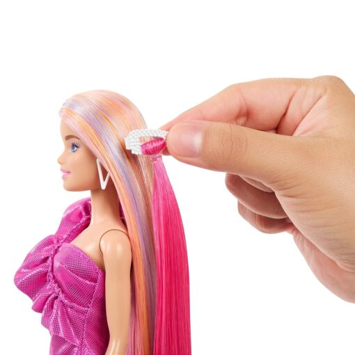 Barbie Doll With Extra Long Hair HKT96 - Image 3