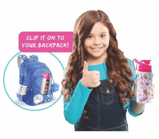Mirada Cupcake Cool Girl Bottle - Mirada Color Your Own Cupcake Bottle, Ideal Gift Set for Boys & Girls, Age 6+ - Image 3