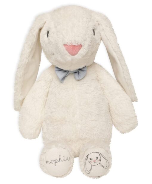 Mi Arcus Mophie White Soft Toy for Girls and Boys, Plush Cute Huggable Washable Non Toxic Long Size Animal Stuffed Mophie Bunny Teddy Birthday Gift for Baby and Kids - Image 2