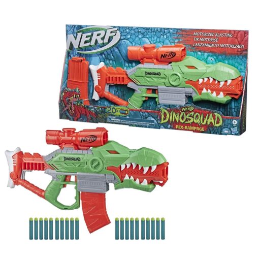 Nerf DinoSquad Rex-Rampage Motorized Dart Blaster - Image 10