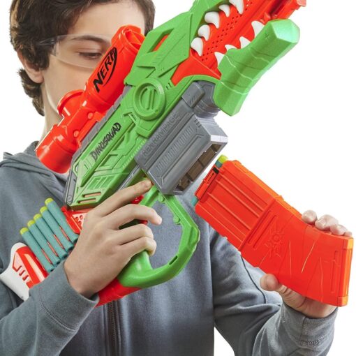 Nerf DinoSquad Rex-Rampage Motorized Dart Blaster - Image 5