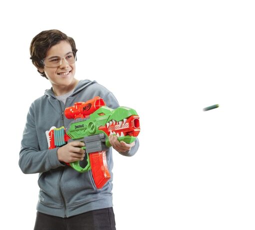 Nerf DinoSquad Rex-Rampage Motorized Dart Blaster - Image 8