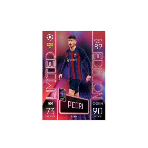 Match Attax Season 2022-23 – Master Red Ray Mega Pack with Exclusive Neon Pedri Card - Image 2