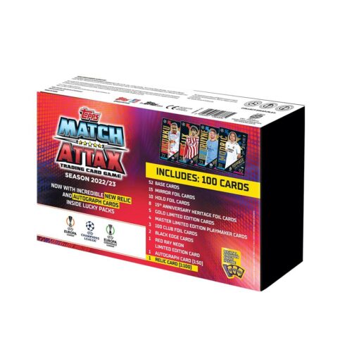 Match Attax Season 2022-23 – Master Red Ray Mega Pack with Exclusive Neon Pedri Card - Image 6