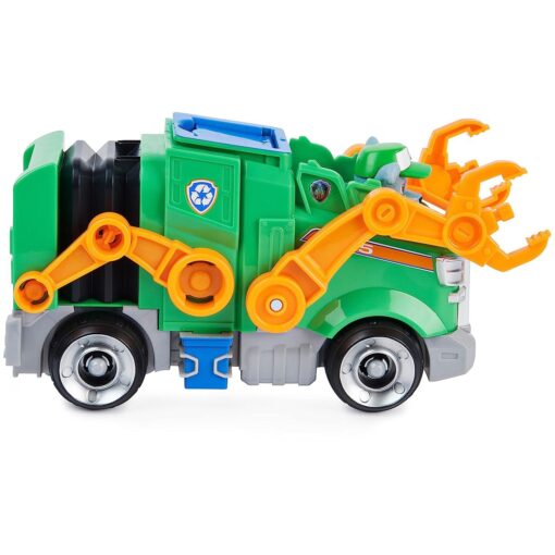 Paw Patrol, Rocky Deluxe Movie Transforming Toy Car with Collectible Action Figure, Kids Toys for Ages 3 and up, Multicolor - Image 4