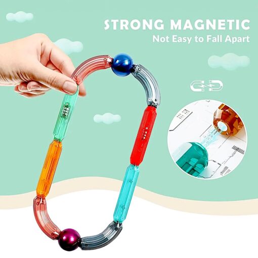 Kipa Magplay Magneic Lightup Roundels 52pcs - Image 9