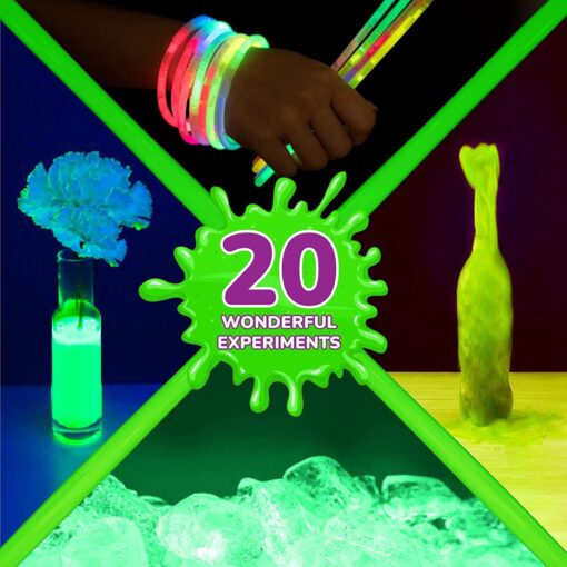 Smartivity Glow Magic Science Experiment Kit for Kids - Kids Safe & Non-Toxic Chemistry Kit, Birthday Gifts for Boys & Girls Age 6-14 Years - Image 2