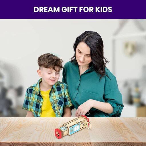 Smartivity Pirate's Telescope Stem Educational DIY Building Construction Activity Kit for Kids, Measure Hight & Distance, Perfect Fun Gift Toys for Kids 8-14 Year Old Boys & Girls - Image 6