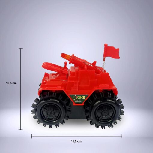 Sirius Toys Tumbling Tank, Electric Military Tank for Kids, Fighter Toy with Lights Panzer Tank Armor Toy Car Gift Rapid Ultimate Chariots for Children & Toddler - Image 5