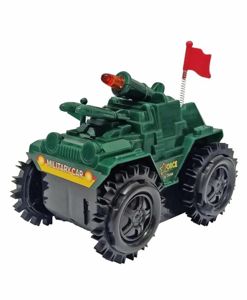 Sirius Toys Tumbling Tank, Electric Military Tank for Kids, Fighter Toy with Lights Panzer Tank Armor Toy Car Gift Rapid Ultimate Chariots for Children & Toddler - Image 3