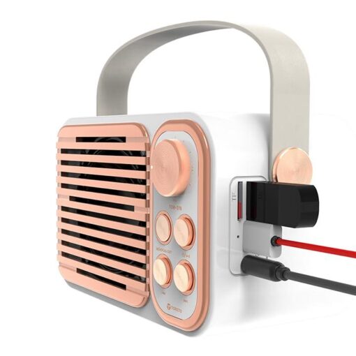 Toreto Tor-376 Retro Mini Wireless Speaker - Image 7