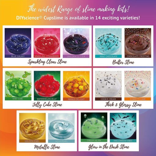 Diy Science Unicorn Glitter Slime Kit for Kids - Make Super Shiny and Stretchy Slime in 4 Easy Steps, Scented Slime Glue for Boys and Girls Aged 8 Year to Above - Image 7