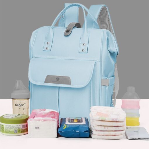 StarAndDaisy Best Diaper Bags For Moms With Stylish Compartments For Daily And Baby Essentials (Ultima - Blue) - Image 5