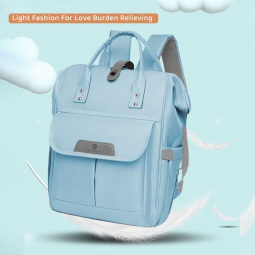 StarAndDaisy Best Diaper Bags For Moms With Stylish Compartments For Daily And Baby Essentials (Ultima - Blue) - Image 6