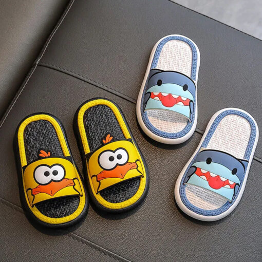 StarAndDaisy Summer Slippers for Children,  Kids Slipper Slip-Ons Flip Flops Summer wear - JH-515-YL-GR - Image 6