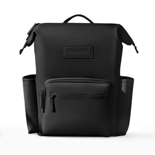 Fisher-Price Baby Diaper Bag for Mother, Multipurpose Diaper Backpack for New Moms & Babies Light Portable Maternity Bags - Black