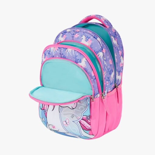 Genie Magic Unicorn Kids Backpacks, Spacious School Bags for Toddlers with Multiple Compartments - Pink - Image 5