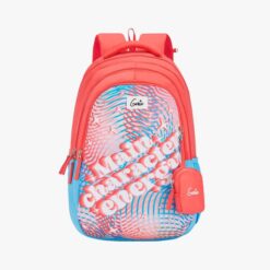 Genie Diva Shoulder School Bag for Kids, Waterproof & Adjustable Straps Backpack for Girls & Boys - Blue