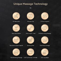 Massage Chair with Unique Massage Technology
