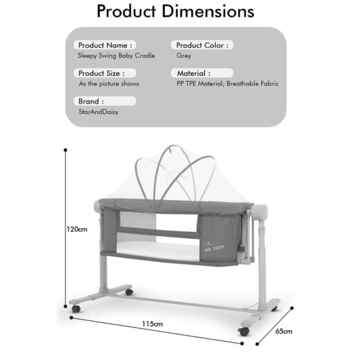 Specification of Baby Swing Cradle