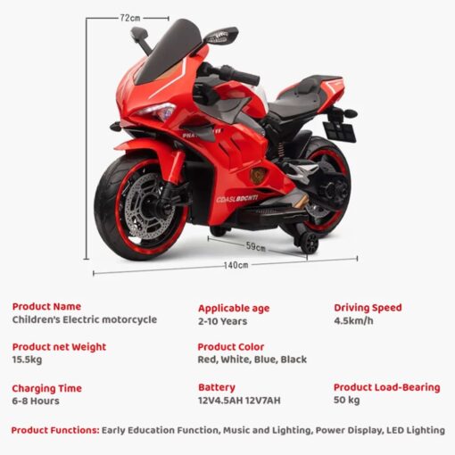 Electric Motor Bike for Kids