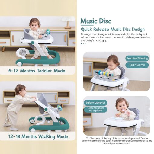 2-in-1 Baby Walker