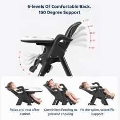 Baby Feeding Chair with 5 level of Back Support