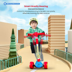 3 Wheel Zippy Rider Kick Scooter