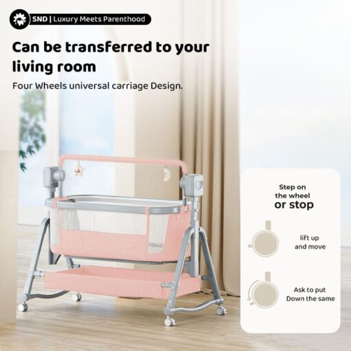 Automatic Swing Cradle with Easy Movable
