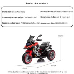 Battery Operated Bike for Kids